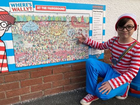 Wally looking for Wally